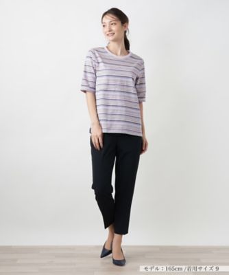 マルチボーダーＴシャツ【Ｌｅｉｌｉａｎ　ＷＨＩＴＥ　ＬＡＢＥＬ】