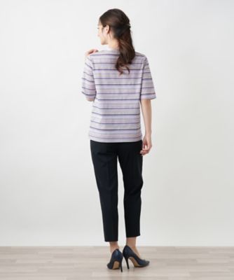 マルチボーダーＴシャツ【Ｌｅｉｌｉａｎ　ＷＨＩＴＥ　ＬＡＢＥＬ】