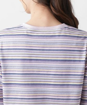 マルチボーダーＴシャツ【Ｌｅｉｌｉａｎ　ＷＨＩＴＥ　ＬＡＢＥＬ】