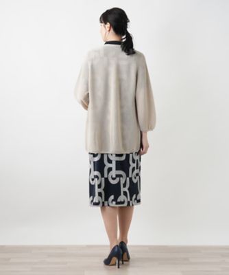 ラメトッパーカーディガン【Ｌｅｉｌｉａｎ　ＷＨＩＴＥ　ＬＡＢＥＬ】