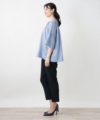 カットワーク刺繍ブラウス【Ｌｅｉｌｉａｎ　ＷＨＩＴＥ　ＬＡＢＥＬ】