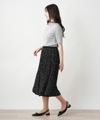 リバーシブルプリーツスカート【Ｌｅｉｌｉａｎ　ＷＨＩＴＥ　ＬＡＢＥＬ】