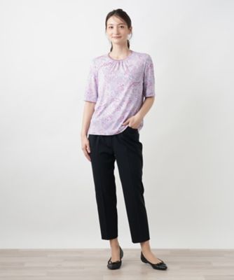 ペイズリーカットソー【Ｌｅｉｌｉａｎ　ＷＨＩＴＥ　ＬＡＢＥＬ】