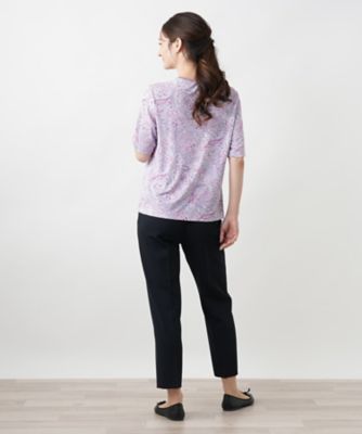 ペイズリーカットソー【Ｌｅｉｌｉａｎ　ＷＨＩＴＥ　ＬＡＢＥＬ】
