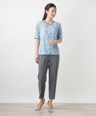 ペイズリーカットソー【Ｌｅｉｌｉａｎ　ＷＨＩＴＥ　ＬＡＢＥＬ】
