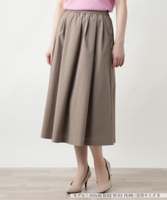 ＜Leilian (Women)＞洗えるギャザースカート