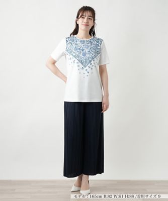 プリントカットソー | Leilian (Women)/レリアン | 三越伊勢丹