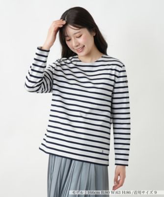 ＜Leilian (Women)＞ボーダーカットソー【Ｌｅ　Ｍｉｎｏｒ】