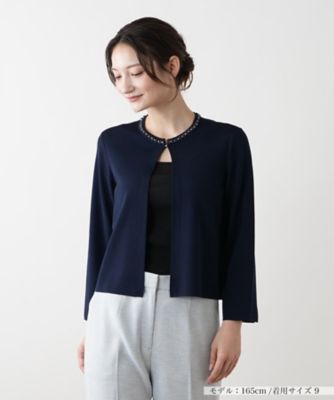 ビジューカーディガン