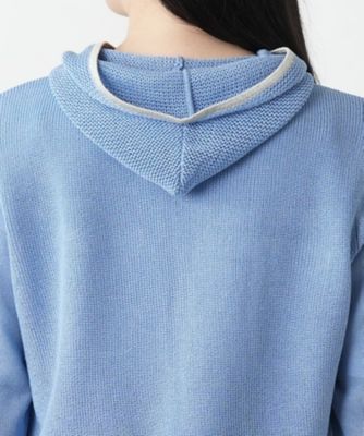 ジップニットパーカ