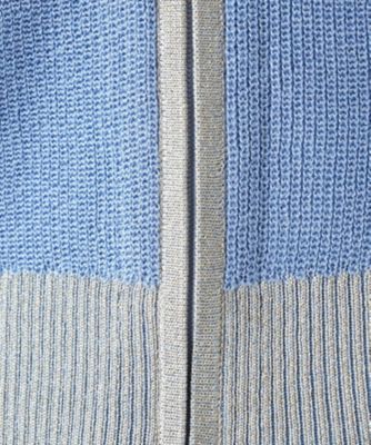 ジップニットパーカ
