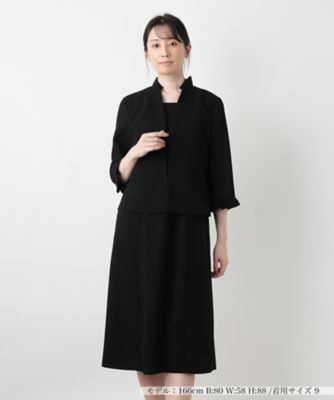 ＜Leilian (Women)＞セットアップ風ワンピース【ブラックフォーマル】