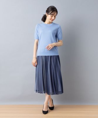 洗えるプリーツスカート | Leilian (Women)/レリアン | 三越伊勢丹