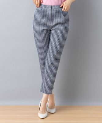 ＜Leilian (Women)＞洗えるストレッチジャージーパンツ