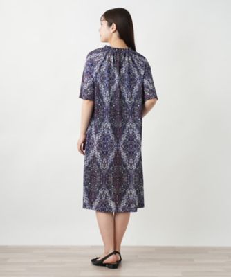 プリントフレアワンピース【Ｌｅｉｌｉａｎ　ＷＨＩＴＥ　ＬＡＢＥＬ】