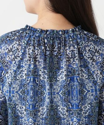 プリントフレアワンピース【Ｌｅｉｌｉａｎ　ＷＨＩＴＥ　ＬＡＢＥＬ】
