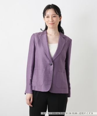 ＜Leilian (Women)＞ブレザー【Ｌｅｉｌｉａｎ　ＷＨＩＴＥ　ＬＡＢＥＬ】