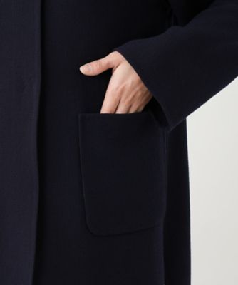 ノーカラーコート【Leilian WHITE LABEL