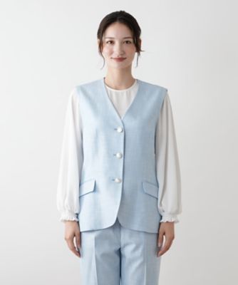 Ｖネックベスト【ＲＯＣＨＡＳ　Ｐｒｅｍｉｅｒｅ】
