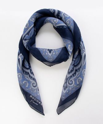 ＜Leilian (Women)＞ペイズリー柄スカーフ