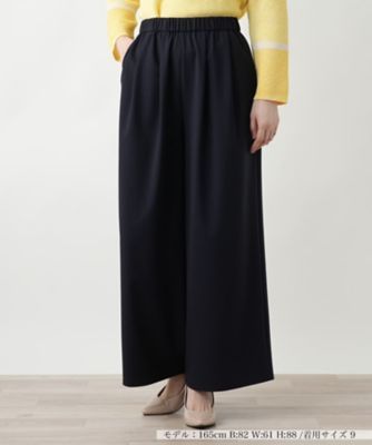 Leilian (Women)/レリアン 洗えるワイドパンツ