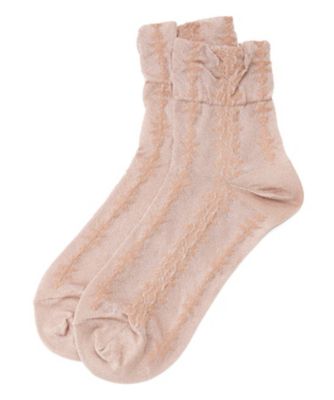 ＜Leilian (Women)＞ラメショートソックス