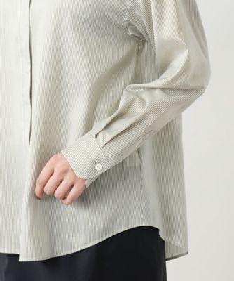 ストライプブラウス