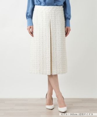 ＜BOURGE (Women)＞ツイードスカート
