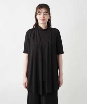 羽織りベスト【Ｌｅｉｌｉａｎ　ＷＨＩＴＥ　ＬＡＢＥＬ】