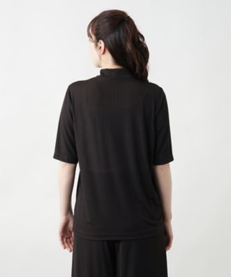 Leilian カットソー ハイネックカットソー【Leilian WHITE LABEL