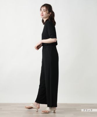 ワイドパンツ【Ｌｅｉｌｉａｎ　ＷＨＩＴＥ　ＬＡＢＥＬ】