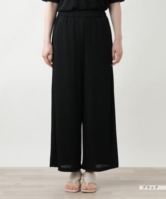 ワイドパンツ【Ｌｅｉｌｉａｎ　ＷＨＩＴＥ　ＬＡＢＥＬ】