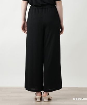 ワイドパンツ【Ｌｅｉｌｉａｎ　ＷＨＩＴＥ　ＬＡＢＥＬ】