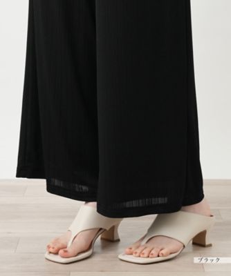 ワイドパンツ【Ｌｅｉｌｉａｎ　ＷＨＩＴＥ　ＬＡＢＥＬ】