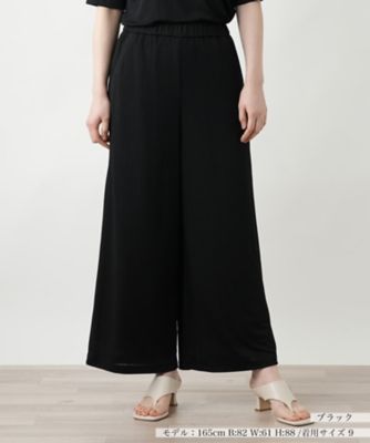 ワイドパンツ【Ｌｅｉｌｉａｎ　ＷＨＩＴＥ　ＬＡＢＥＬ】