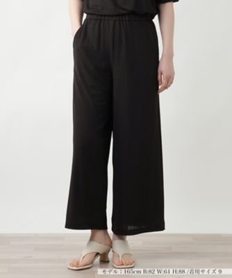 ワイドパンツ【Ｌｅｉｌｉａｎ　ＷＨＩＴＥ　ＬＡＢＥＬ】