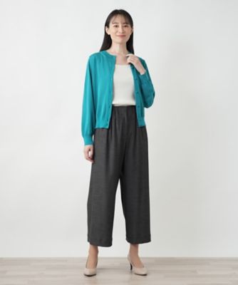 クルーネックカーディガン