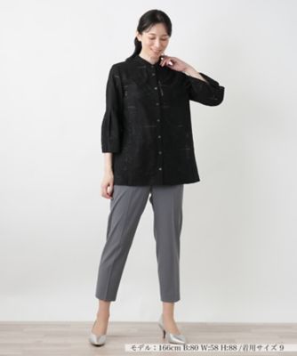 カットワーク刺繍ブラウス【ＲＯＣＨＡＳ　Ｐｒｅｍｉｅｒｅ】