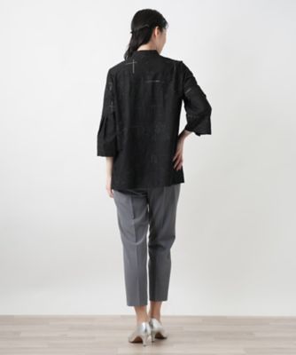 カットワーク刺繍ブラウス【ＲＯＣＨＡＳ　Ｐｒｅｍｉｅｒｅ】