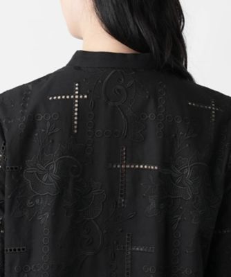 カットワーク刺繍ブラウス【ＲＯＣＨＡＳ　Ｐｒｅｍｉｅｒｅ】