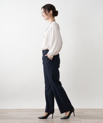 ストレートパンツ【ＲＯＣＨＡＳ　Ｐｒｅｍｉｅｒｅ】
