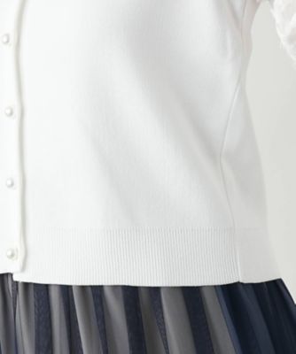 【店舗人気】切替ボリュームスリーブカーディガン
