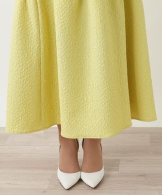 ロングフレアスカート【ＢＯＵＲＧＥ】
