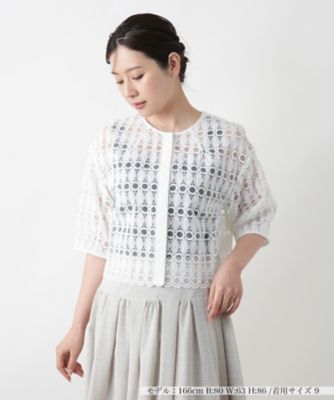 【店舗人気】レースジャケット