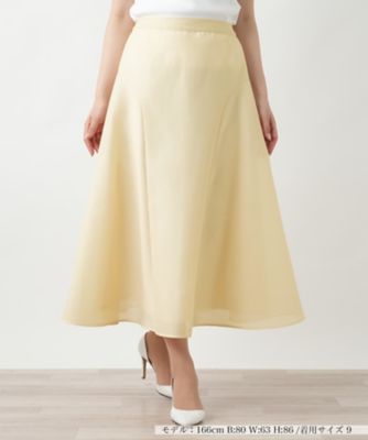 ＜BOURGE (Women)＞フレアスカート【ＢＯＵＲＧＥ】