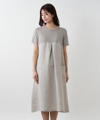 ニット切替ワンピース【ＬＥ　ＴＲＩＣＯＴ　ＰＥＲＵＧＩＡ】