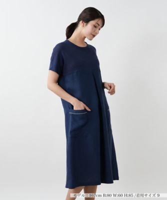 ＜Leilian (Women)＞ニット切替ワンピース【ＬＥ　ＴＲＩＣＯＴ　ＰＥＲＵＧＩＡ】