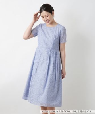 ＜Leilian (Women)＞ボタニカルフレアワンピース