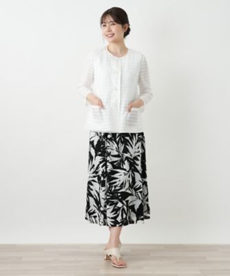 ノーカラージャケット | Leilian (Women)/レリアン | 三越伊勢丹