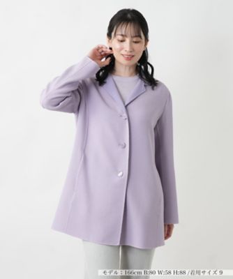 ＜Leilian (Women)＞ロングニットジャケット